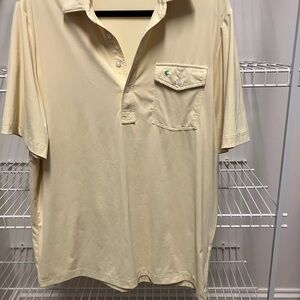 Men's pale yellow Polo Shirt
